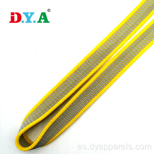 Silicona de color personalizada PP Webbing para collar de perros